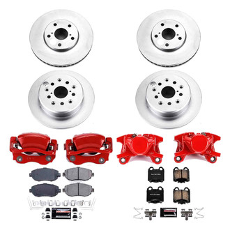 PowerStop® - Z23 Evolution Sport Plain Brake Kit with Calipers