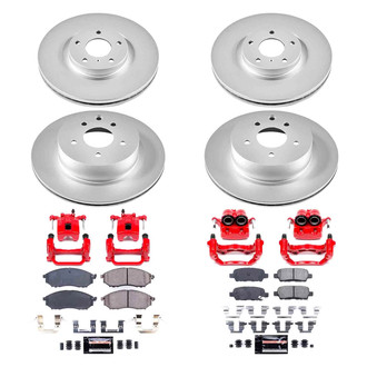 PowerStop® - Z23 Evolution Sport Plain Brake Kit with Calipers