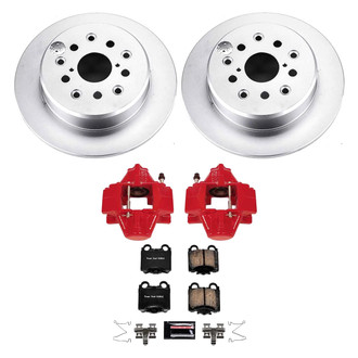 PowerStop® - Z23 Evolution Sport Plain Rear Brake Kit with Calipers