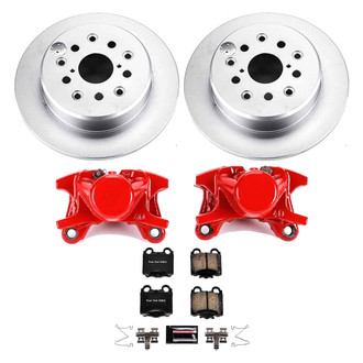 PowerStop® - Z23 Evolution Sport Plain Rear Brake Kit with Calipers