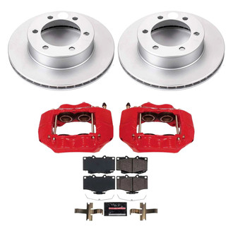 PowerStop® - Z23 Evolution Sport Plain Front Brake Kit with Calipers