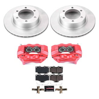 PowerStop® - Z23 Evolution Sport Plain Front Brake Kit with Calipers