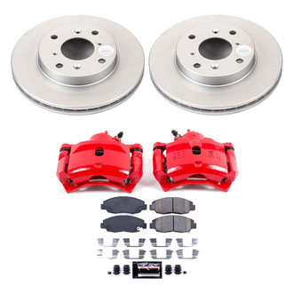 PowerStop® - Z23 Evolution Sport Plain Front Brake Kit with Calipers