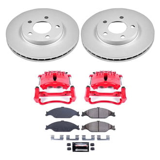 PowerStop® - Z23 Evolution Sport Plain Front Brake Kit with Calipers