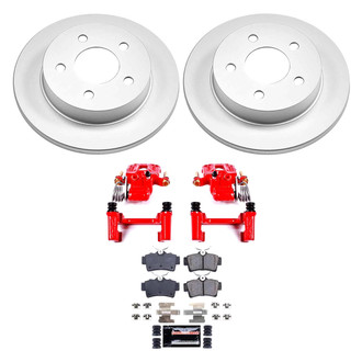PowerStop® - Z23 Evolution Sport Plain Rear Brake Kit with Calipers