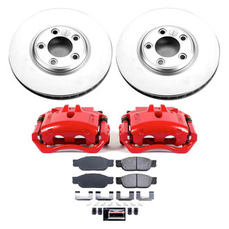 PowerStop® - Z23 Evolution Sport Plain Front Brake Kit with Calipers