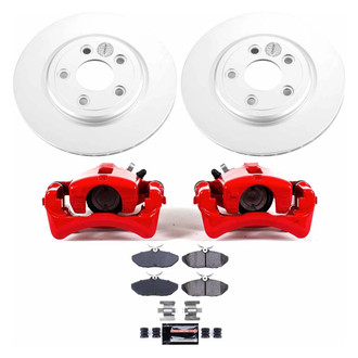 PowerStop® - Z23 Evolution Sport Plain Rear Brake Kit with Calipers