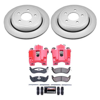 PowerStop® - Z23 Evolution Sport Plain Rear Brake Kit with Calipers