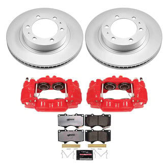 PowerStop® - Z36 Extreme Plain Front Brake Kit with Calipers