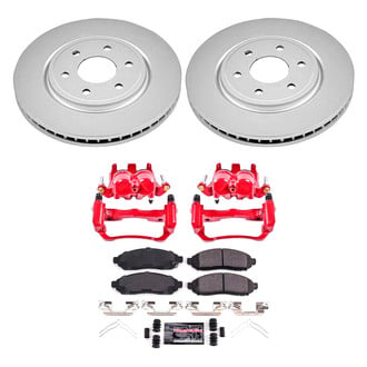 PowerStop® - Z23 Evolution Sport Plain Front Brake Kit with Calipers