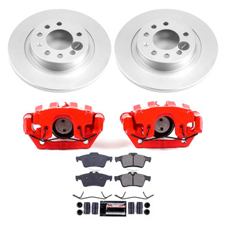 PowerStop® - Z23 Evolution Sport Plain Rear Brake Kit with Calipers