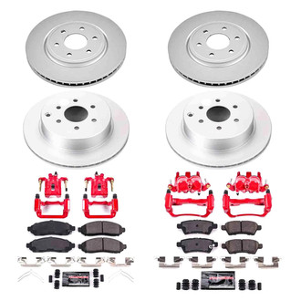 PowerStop® - Z23 Evolution Sport Plain Brake Kit with Calipers