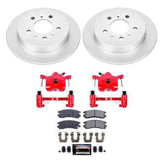 PowerStop® - Z23 Evolution Sport Plain Rear Brake Kit with Calipers