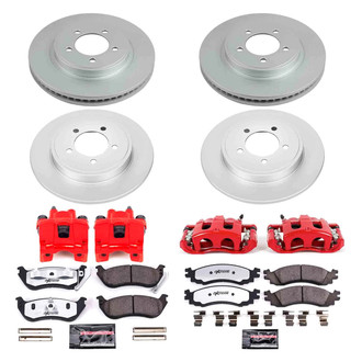 PowerStop® - Z36 Extreme Plain Brake Kit with Calipers
