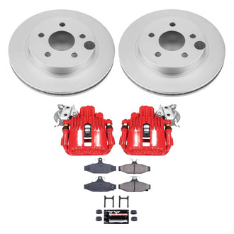PowerStop® - Z23 Evolution Sport Plain Rear Brake Kit with Calipers