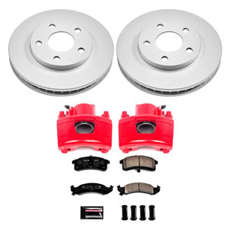PowerStop® - Z23 Evolution Sport Plain Front Brake Kit with Calipers