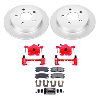 PowerStop® - Z23 Evolution Sport Plain Rear Brake Kit with Calipers