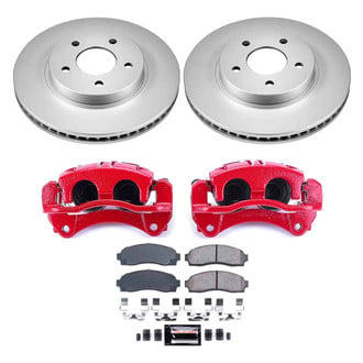 PowerStop® - Z23 Evolution Sport Plain Front Brake Kit with Calipers