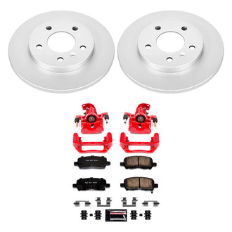 PowerStop® - Z23 Evolution Sport Plain Rear Brake Kit with Calipers