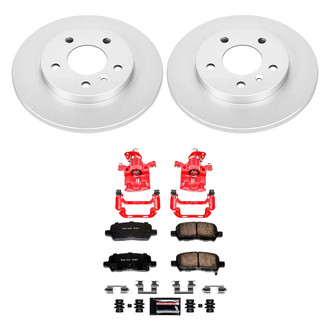 PowerStop® - Z23 Evolution Sport Plain Rear Brake Kit with Calipers