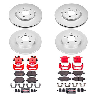 PowerStop® - Z23 Evolution Sport Plain Brake Kit with Calipers