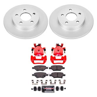 PowerStop® - Z23 Evolution Sport Plain Rear Brake Kit with Calipers