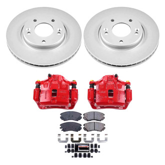 PowerStop® - Z23 Evolution Sport Plain Front Brake Kit with Calipers