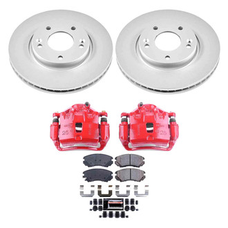 PowerStop® - Z23 Evolution Sport Plain Front Brake Kit with Calipers