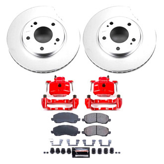 PowerStop® - Z23 Evolution Sport Plain Front Brake Kit with Calipers