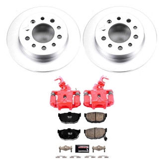 PowerStop® - Z23 Evolution Sport Plain Rear Brake Kit with Calipers