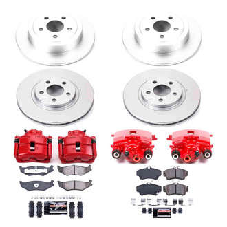 PowerStop® - Z23 Evolution Sport Plain Brake Kit with Calipers