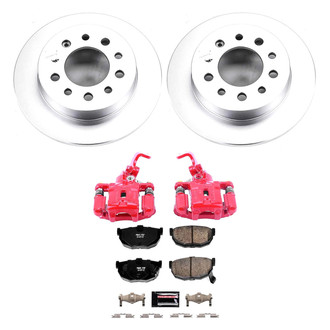 PowerStop® - Z23 Evolution Sport Plain Rear Brake Kit with Calipers