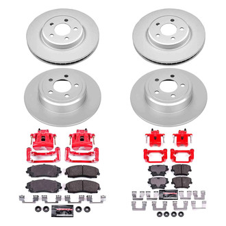 PowerStop® - Z23 Evolution Sport Plain Brake Kit with Calipers
