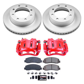 PowerStop® - Z23 Evolution Sport Plain Front Brake Kit with Calipers