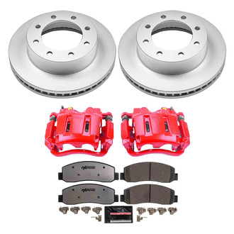 PowerStop® - Z36 Extreme Plain Front Brake Kit with Calipers
