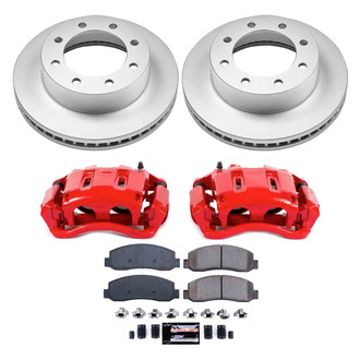 PowerStop® - Z23 Evolution Sport Plain Front Brake Kit with Calipers