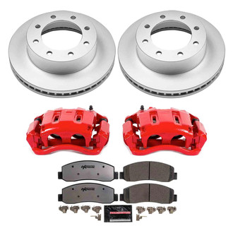 PowerStop® - Z36 Extreme Plain Front Brake Kit with Calipers