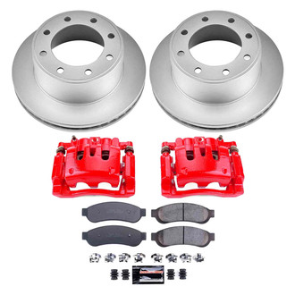PowerStop® - Z23 Evolution Sport Plain Rear Brake Kit with Calipers