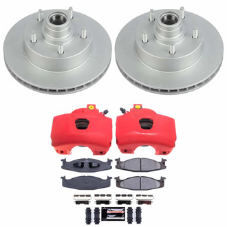 PowerStop® - Z23 Evolution Sport Plain Brake Kit with Calipers