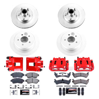 PowerStop® - Z23 Evolution Sport Plain Brake Kit with Calipers