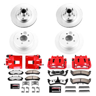 PowerStop® - Z36 Extreme Plain Brake Kit with Calipers