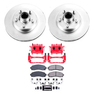 PowerStop® - Z23 Evolution Sport Plain Front Brake Kit with Calipers