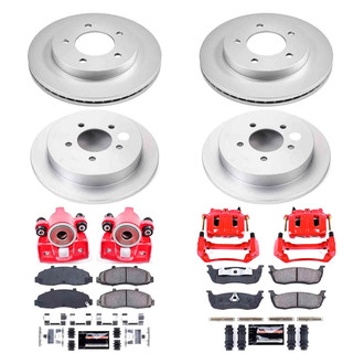 PowerStop® - Z23 Evolution Sport Plain Brake Kit with Calipers