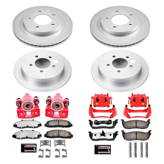PowerStop® - Z36 Extreme Plain Brake Kit with Calipers
