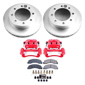 PowerStop® - Z23 Evolution Sport Plain Front Brake Kit with Calipers