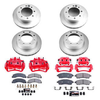 PowerStop® - Z23 Evolution Sport Plain Front and Rear Brake Kit with Calipers