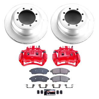 PowerStop® - Z23 Evolution Sport Plain Rear Brake Kit with Calipers