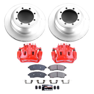 PowerStop® - Z23 Evolution Sport Plain Rear Brake Kit with Calipers