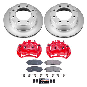 PowerStop® - Z23 Evolution Sport Plain Rear Brake Kit with Calipers