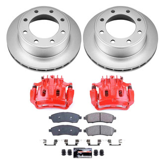 PowerStop® - Z23 Evolution Sport Plain Rear Brake Kit with Calipers